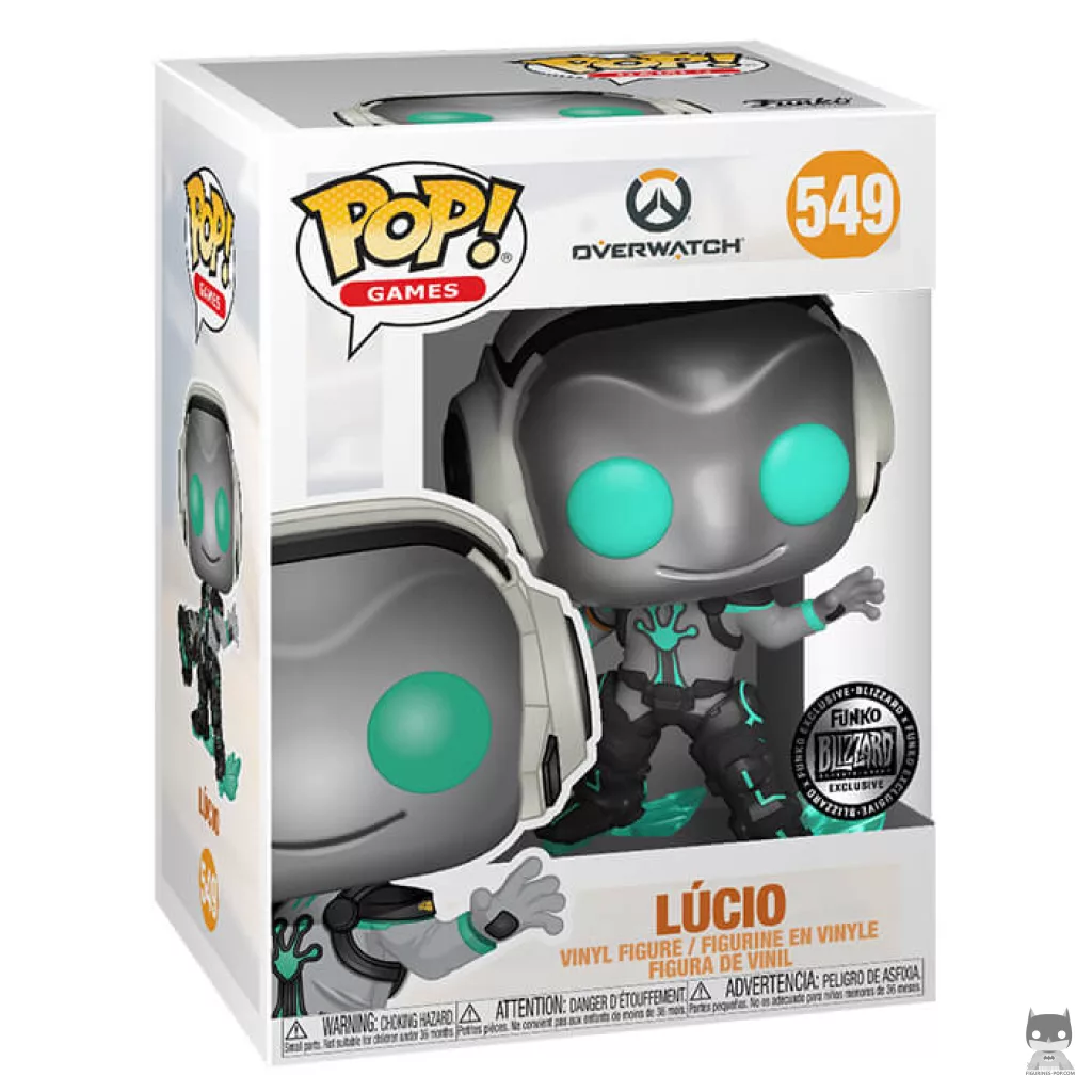 Lúcio (Amphibeat Skin) Funko Pop! figure in its box