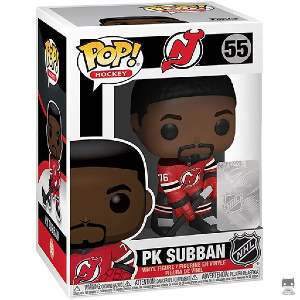 PK Subban Funko Pop! figure in its box
