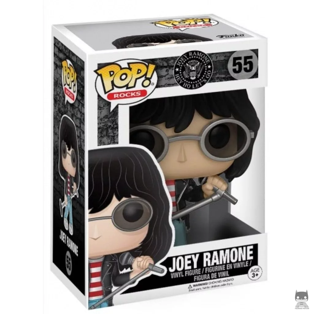 Joey Ramone Funko Pop! figure in its box