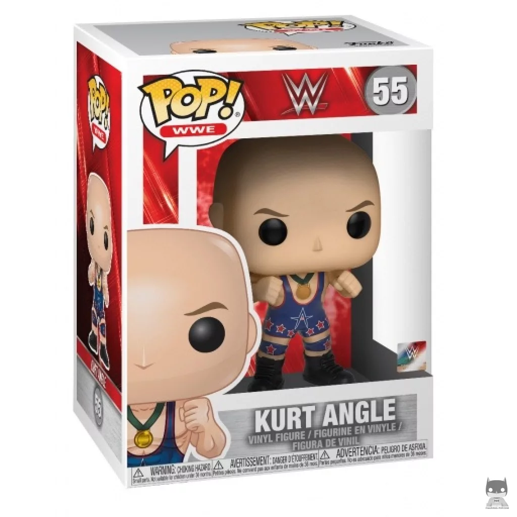 Kurt Angle (in Ring Gear) Funko Pop! figure in its box