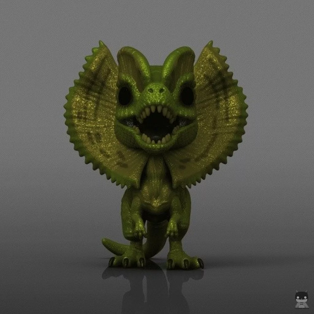 Dilophosaurus (Glow in the Dark) Funko Pop! figure (Jurassic Park)