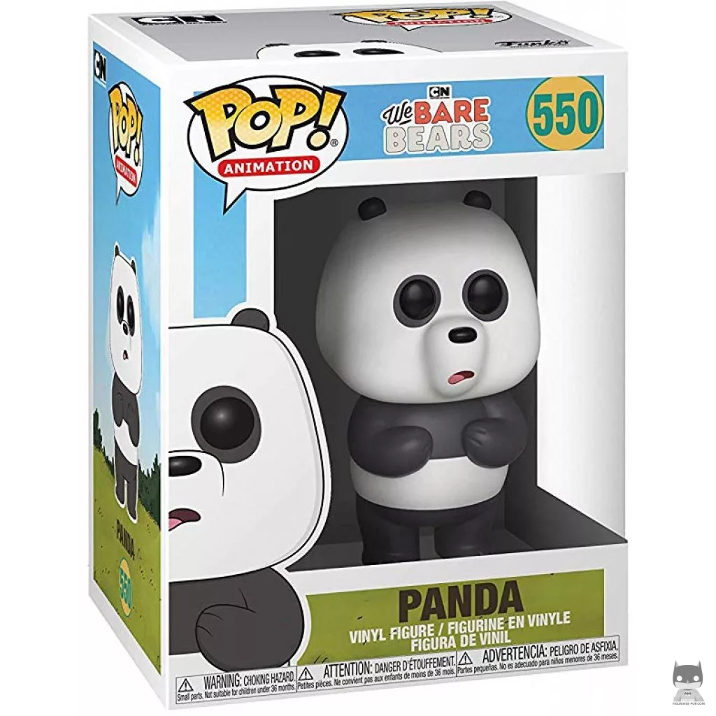 Panda Funko Pop! figure in its box