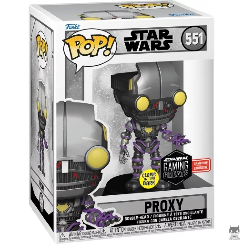 Proxy (Glow in the Dark) Funko Pop! figure in its box