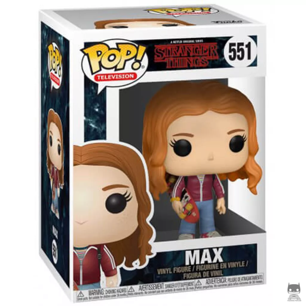 Max Mayfield Funko Pop! figure in its box