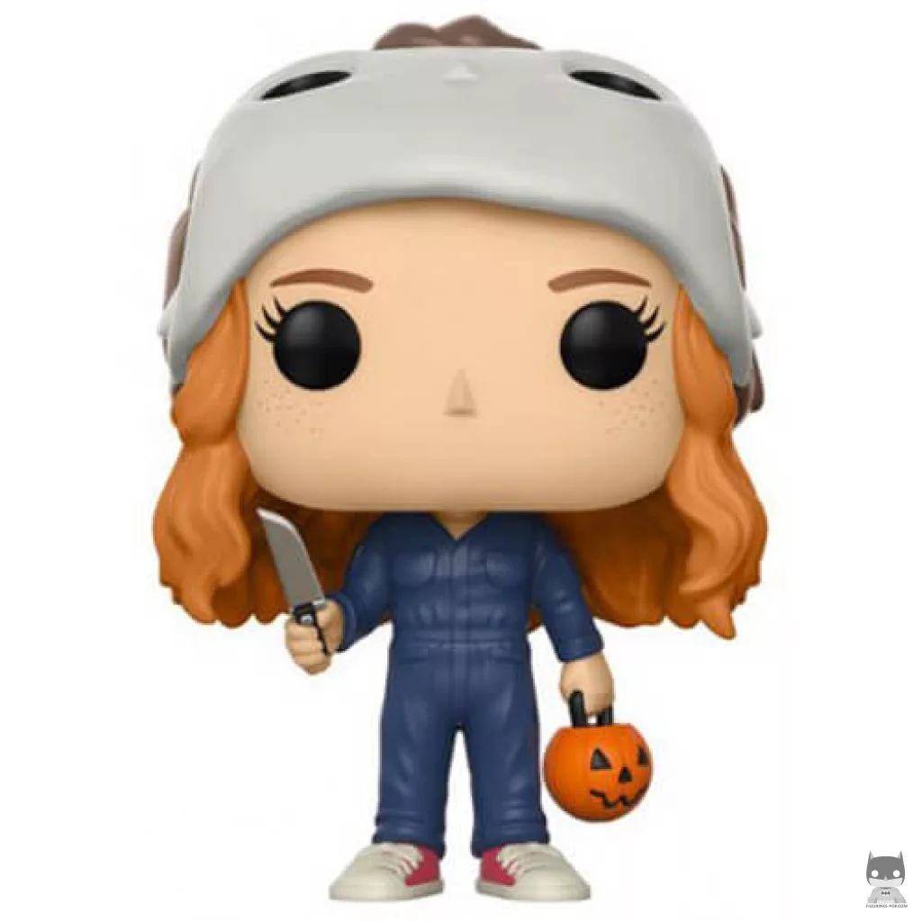 Max with Halloween costume Funko Pop! figure (Stranger Things)