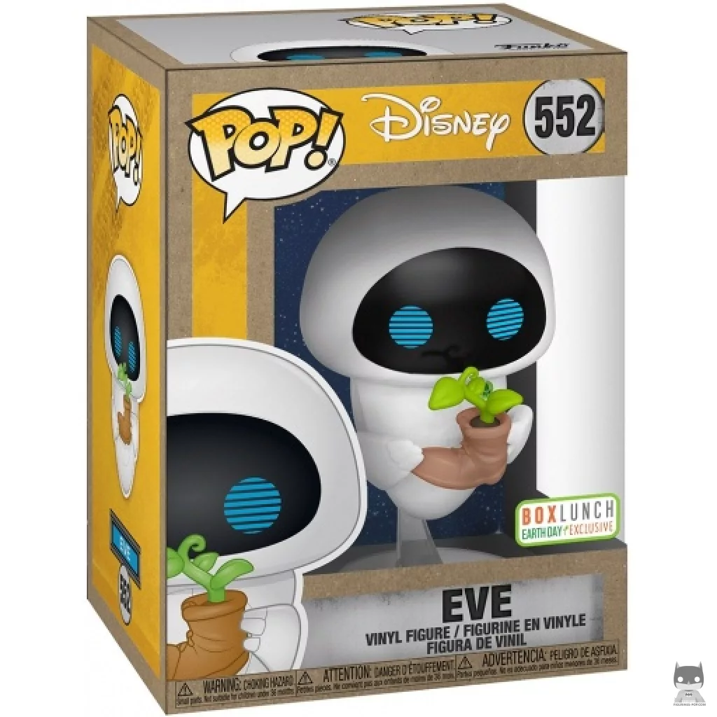 Eve Earth Day Funko Pop! figure in its box