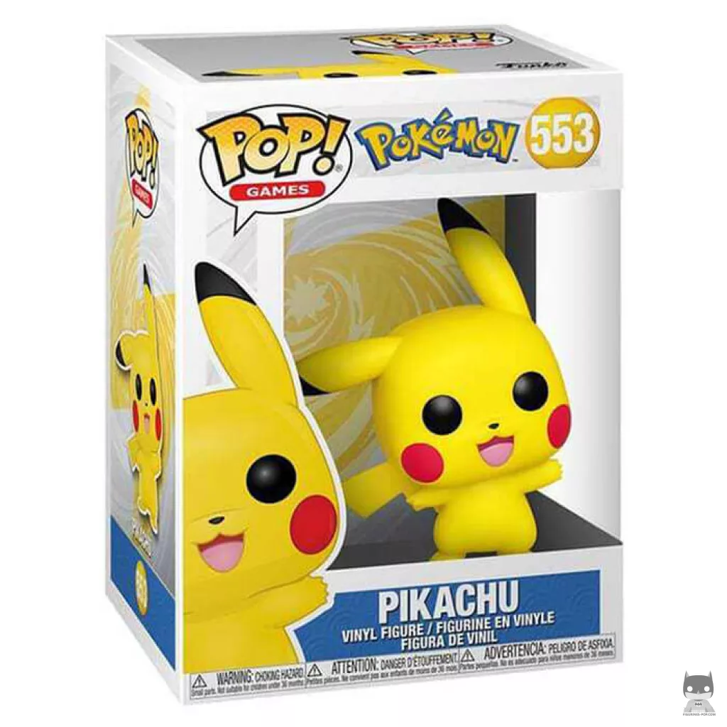 Pikachu Funko Pop! figure in its box