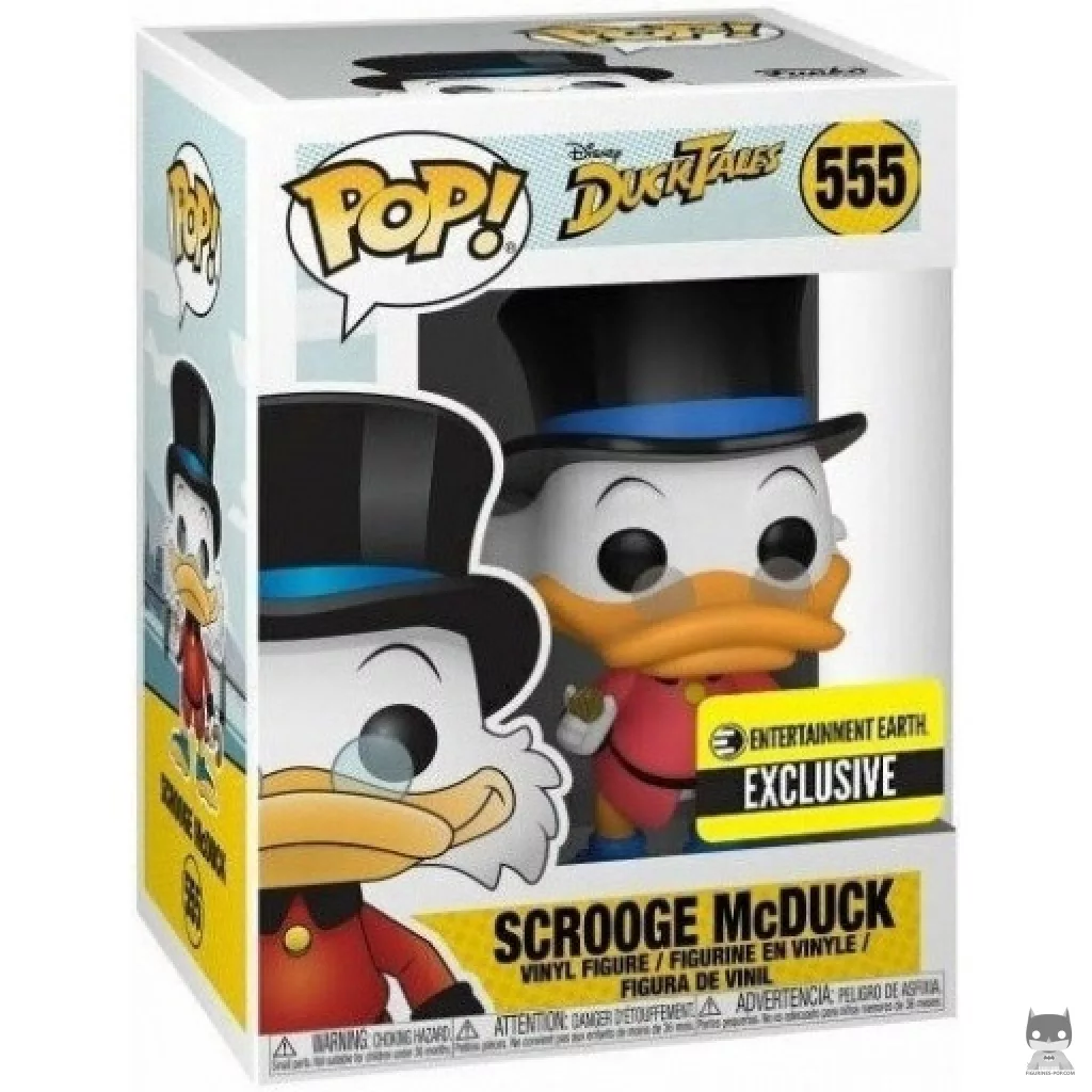 Scrooge McDuck Funko Pop! figure in its box