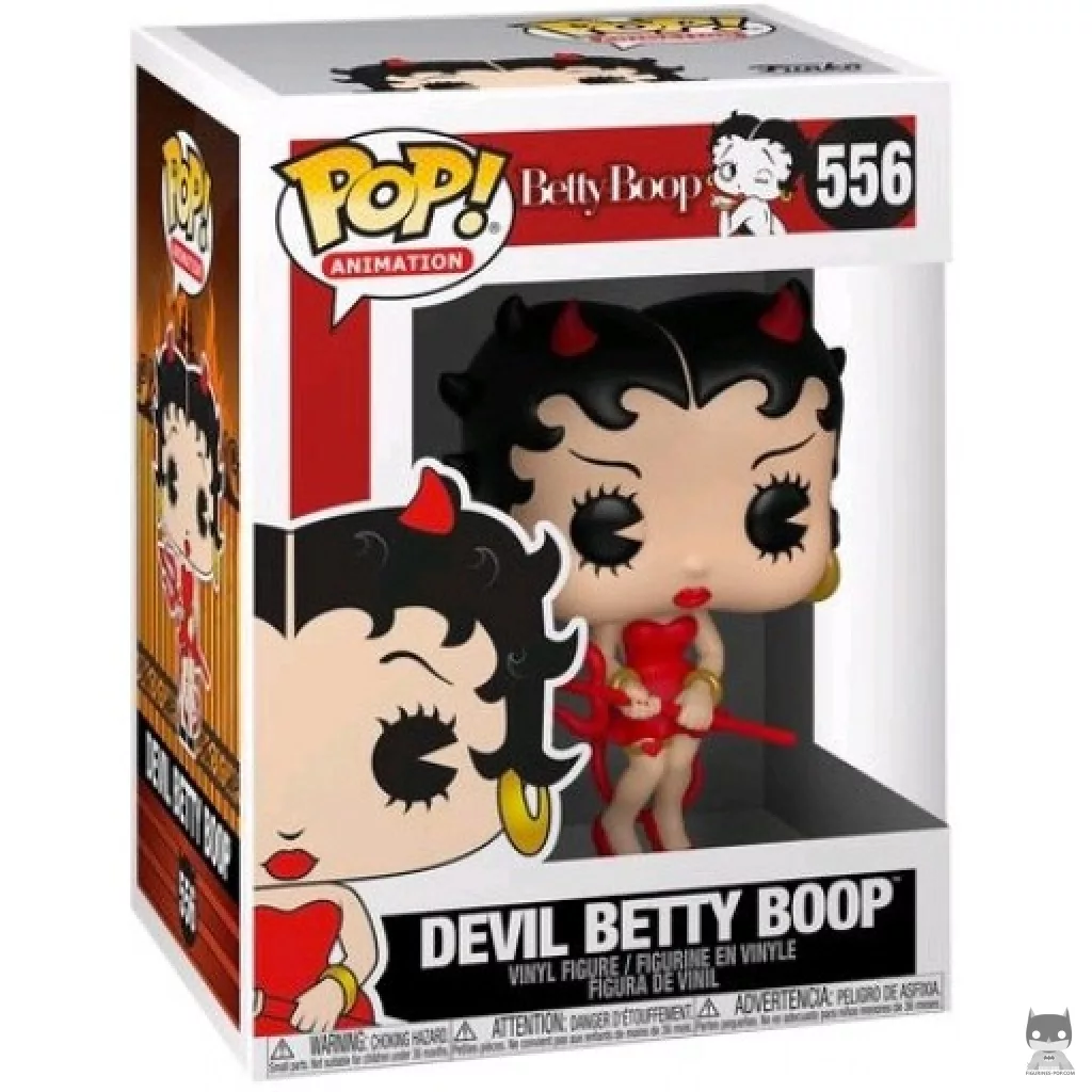 Devil Betty Boop Funko Pop! figure in its box