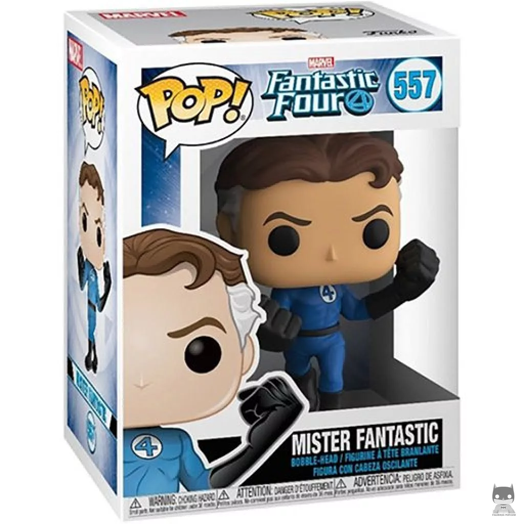 Mister Fantastic Funko Pop! figure in its box