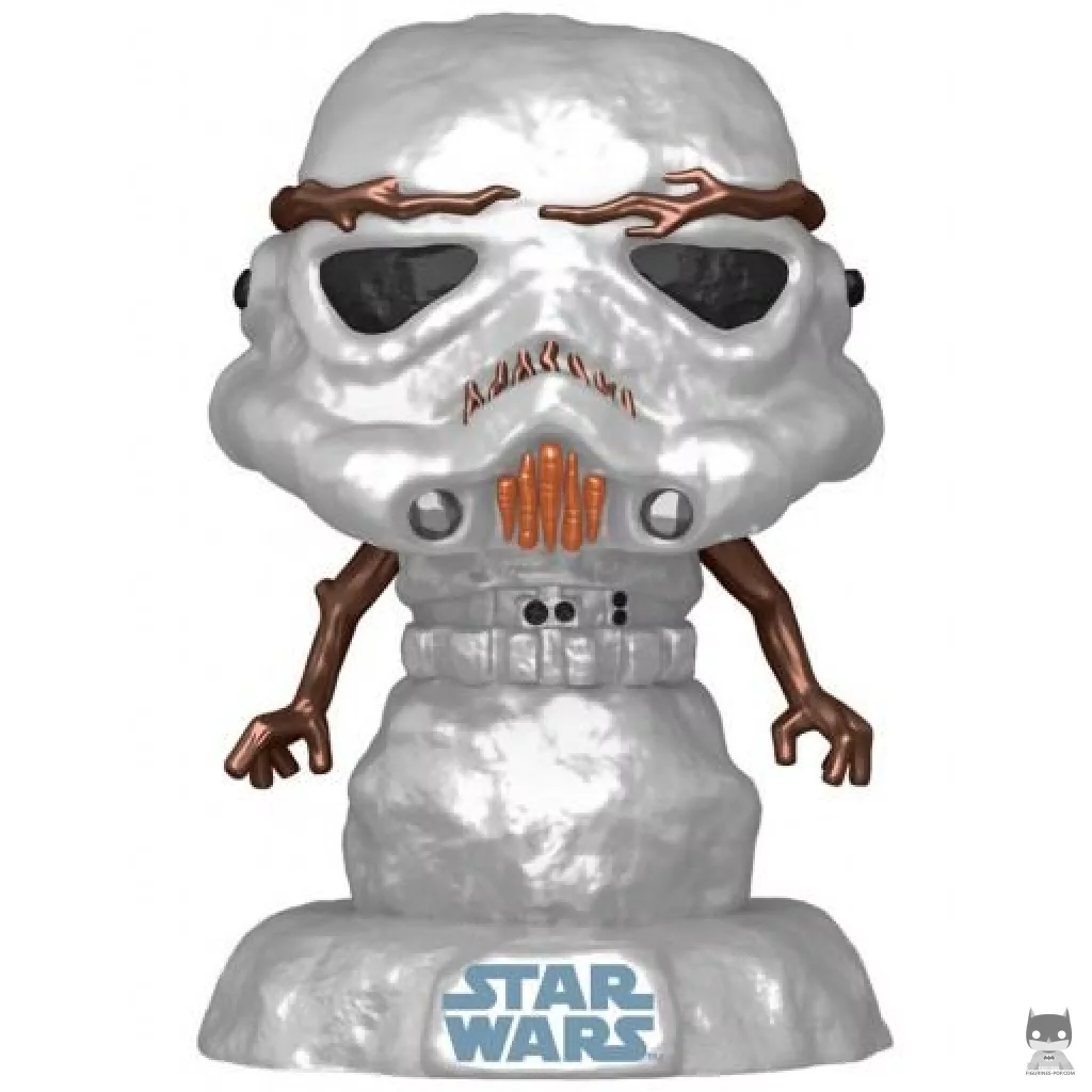 Stormtrooper Snowman (Metallic) Funko Pop! figure (Star Wars (Holiday))