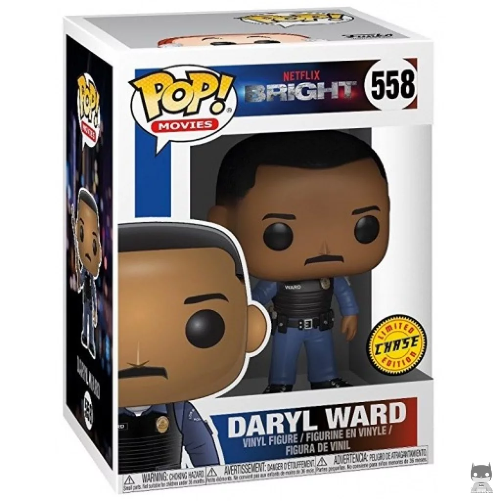 Daryl Ward with Wand (Chase) Funko Pop! figure in its box