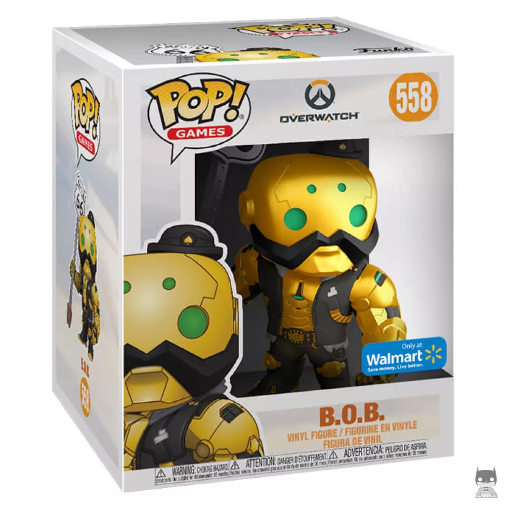 B.O.B (Metallic) Funko Pop! figure in its box