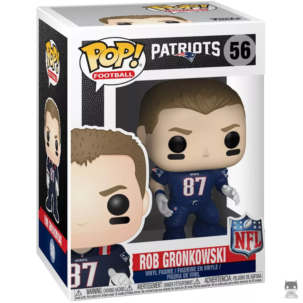 Rob Gronkowski Funko Pop! figure in its box