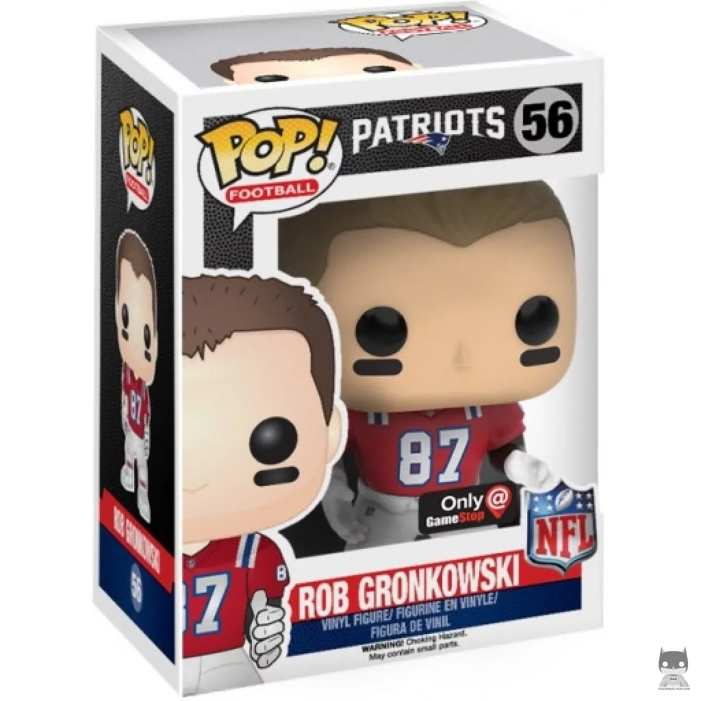 Rob Gronkowski (Retro Jersey) Funko Pop! figure in its box