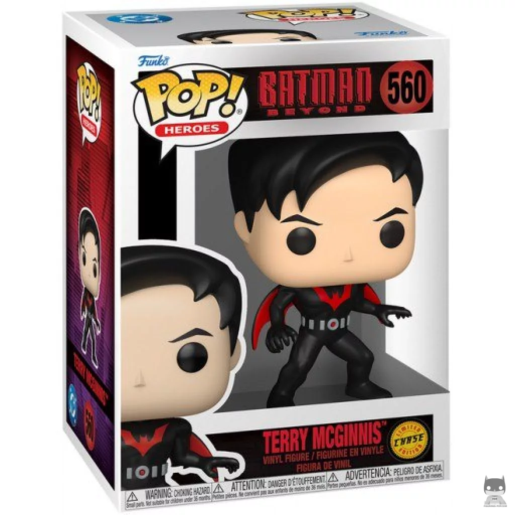 Terry McGinnis (Chase) Funko Pop! figure in its box