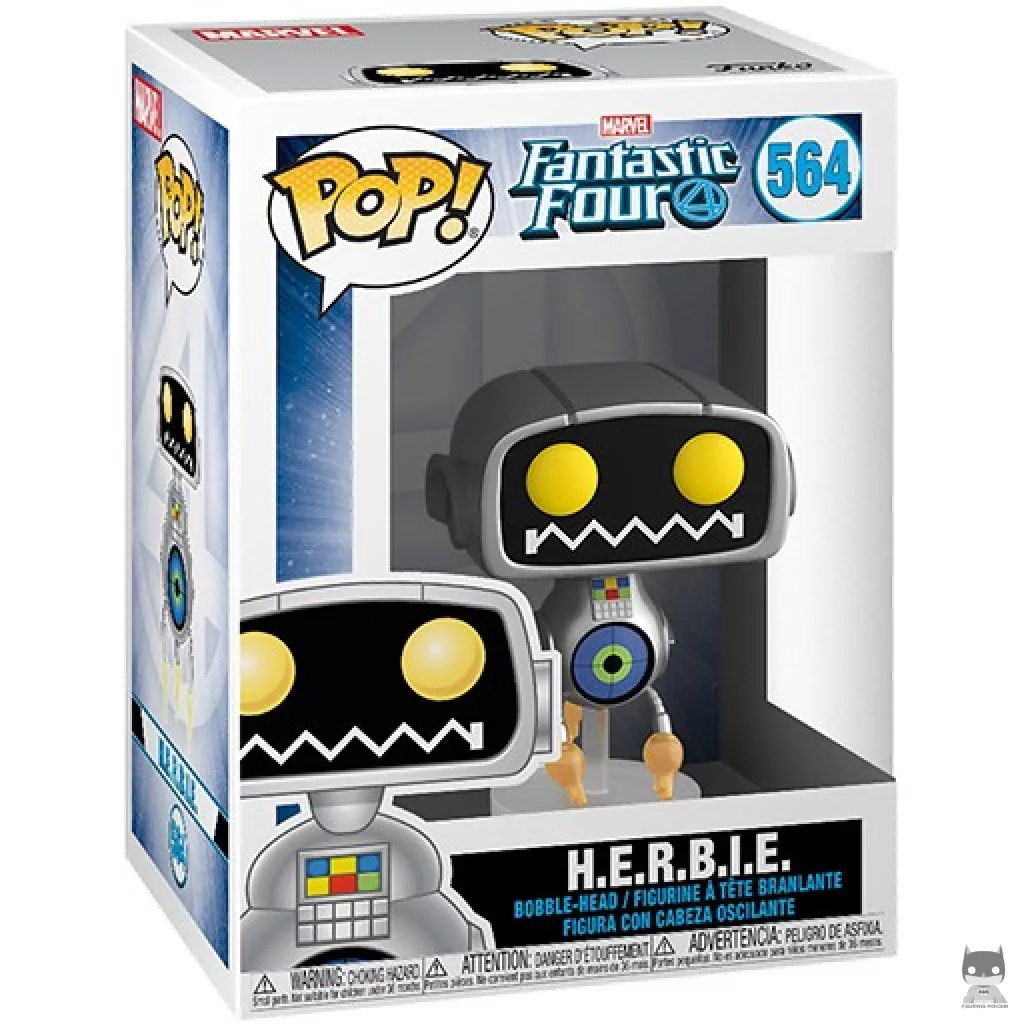 Herbie Funko Pop! figure in its box