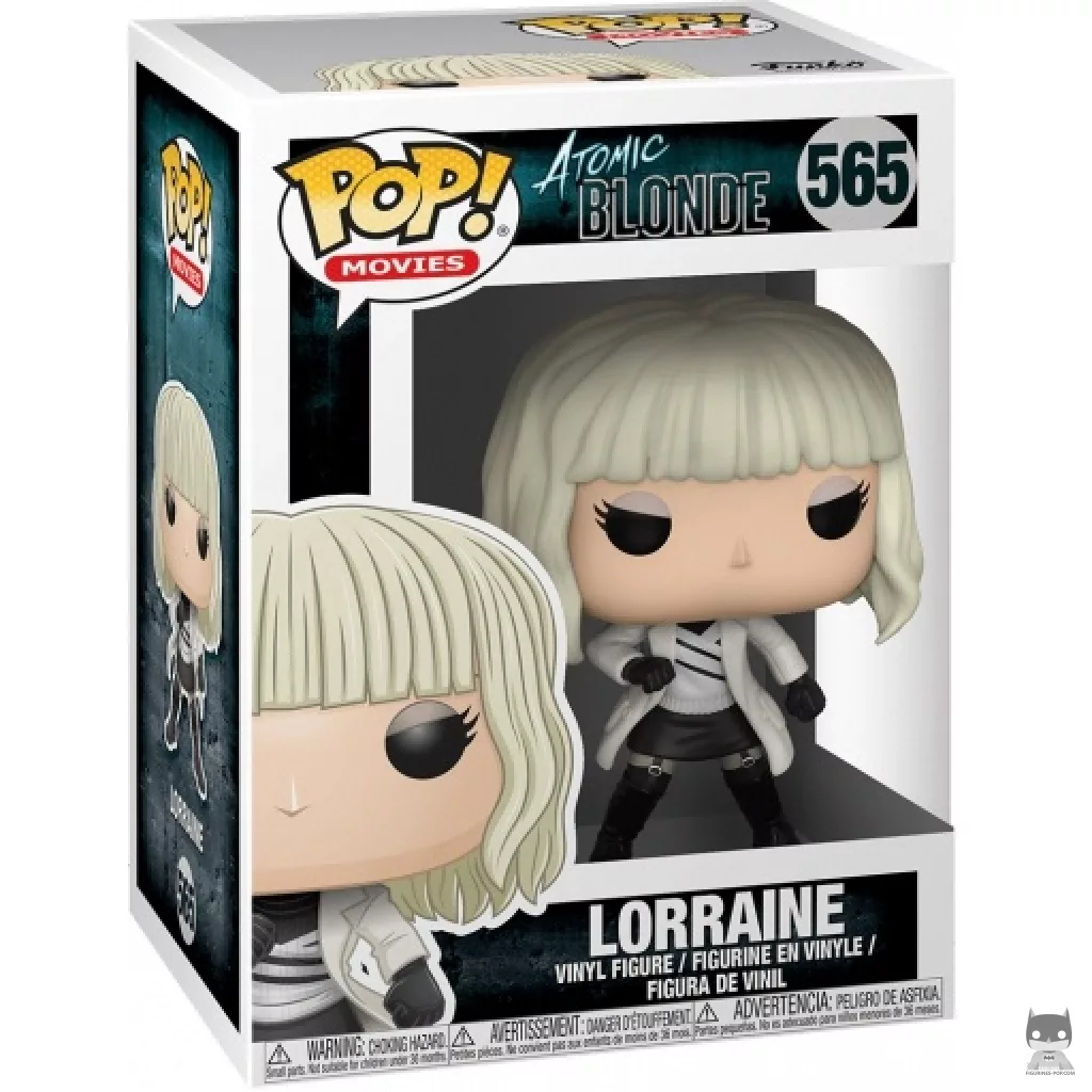 Lorraine with White Coat Funko Pop! figure in its box