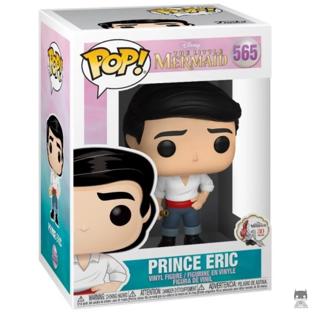 Prince Eric Funko Pop! figure in its box