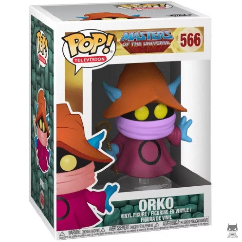 Orko Funko Pop! figure in its box