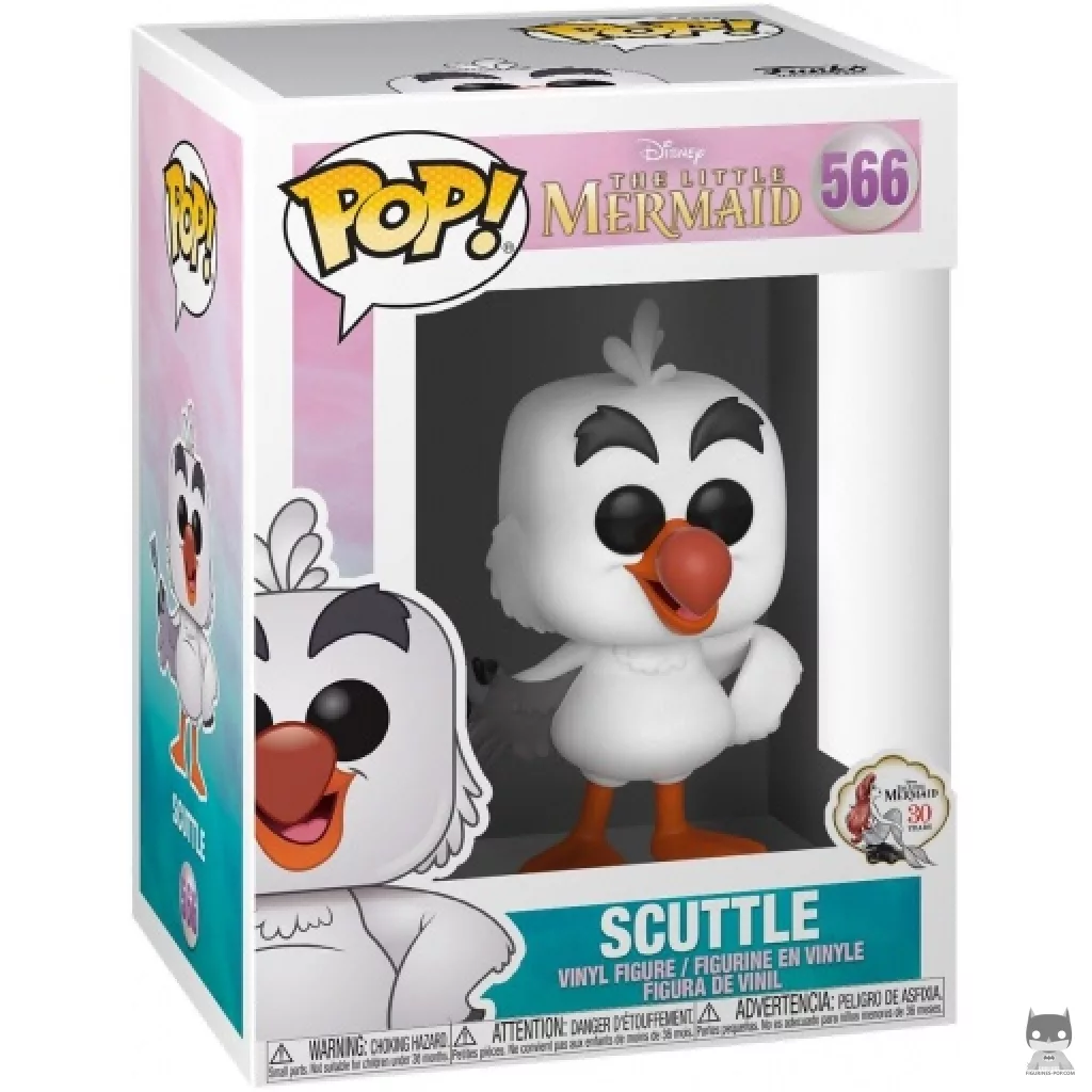 Scuttle Funko Pop! figure in its box