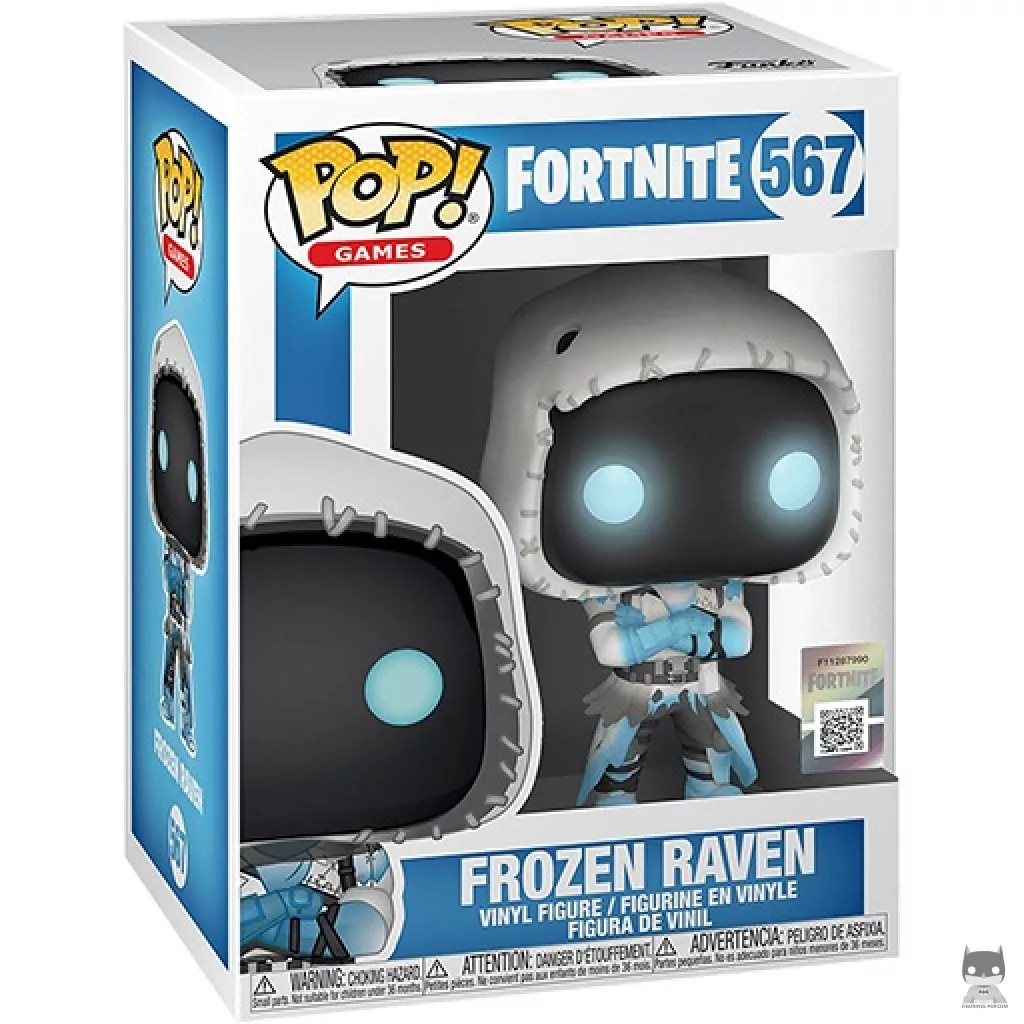 Frozen Raven Funko Pop! figure in its box