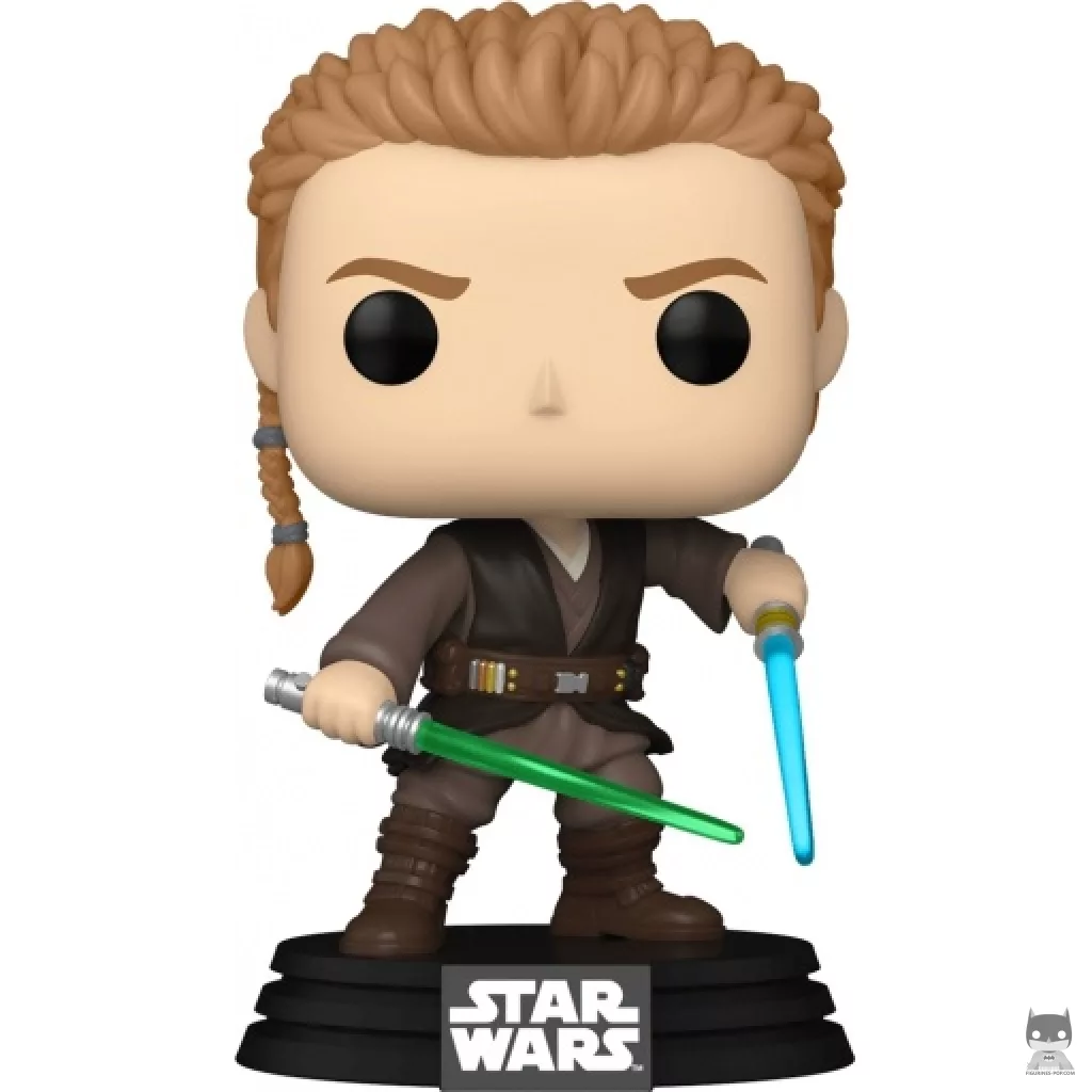 Anakin Skywalker with Lightsabers Funko Pop! figure (Star Wars: Episode II, Attack of the Clones)