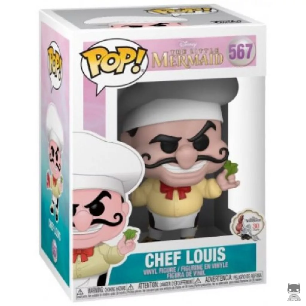Chef Louis Funko Pop! figure in its box
