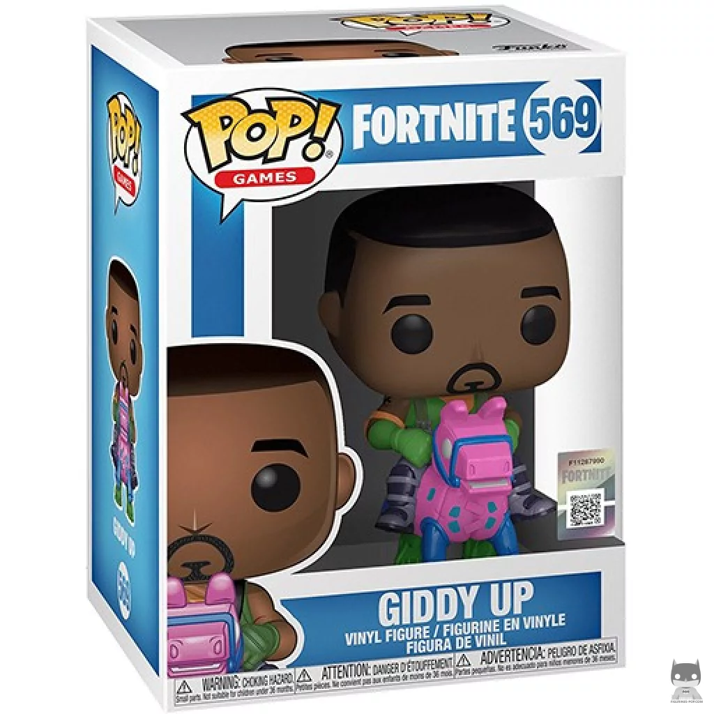 Giddy Up Funko Pop! figure in its box