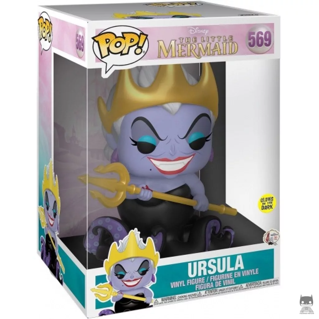 Ursula (Supersized) Funko Pop! figure in its box