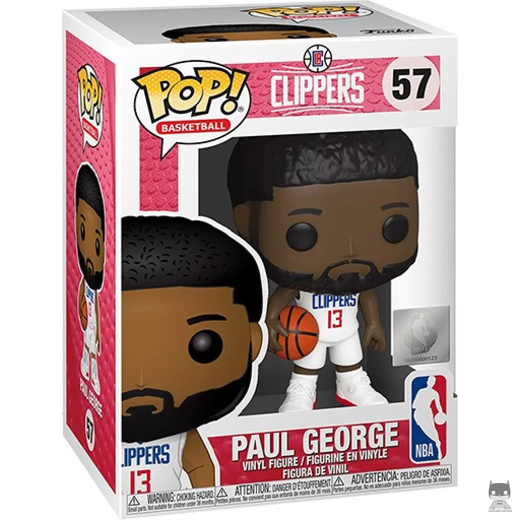 Paul George Funko Pop! figure in its box