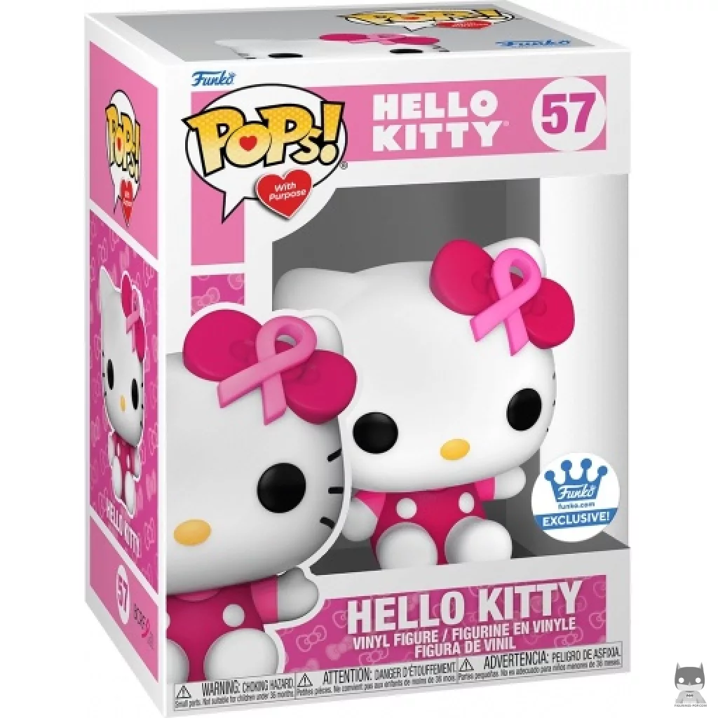 Hello Kitty (Breast Cancer Awareness) Funko Pop! figure in its box