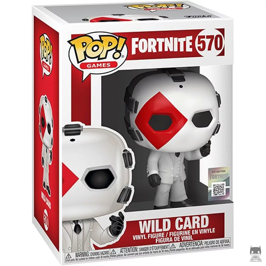 Wild Card Funko Pop! figure in its box