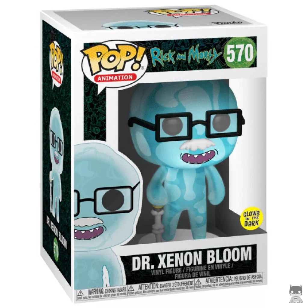 Dr. Xenon Bloom Funko Pop! figure in its box