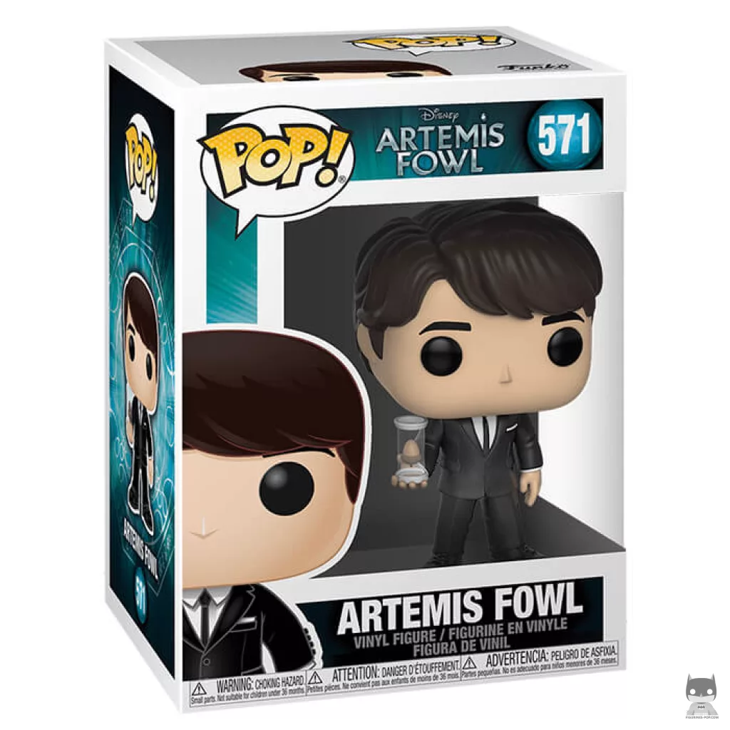 Artemis Fowl Funko Pop! figure in its box