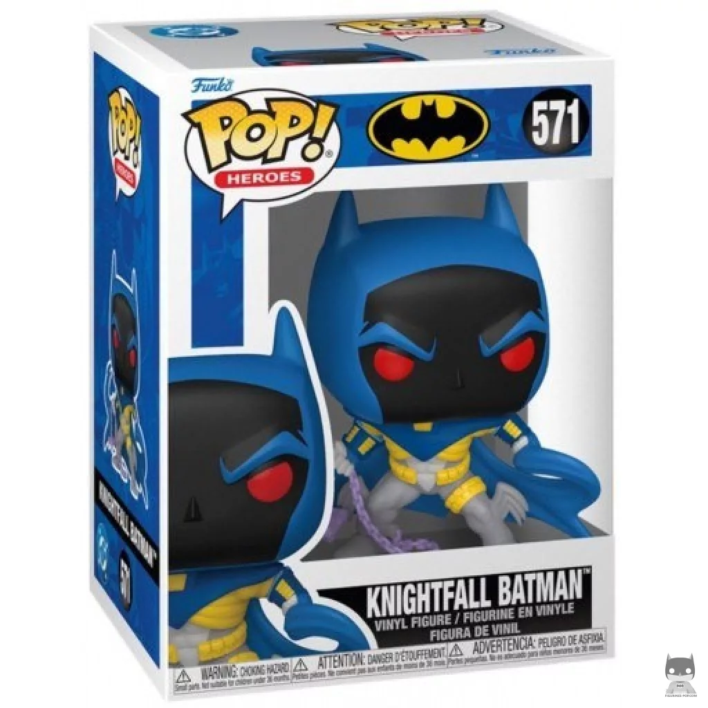 Knightfall Batman Funko Pop! figure in its box