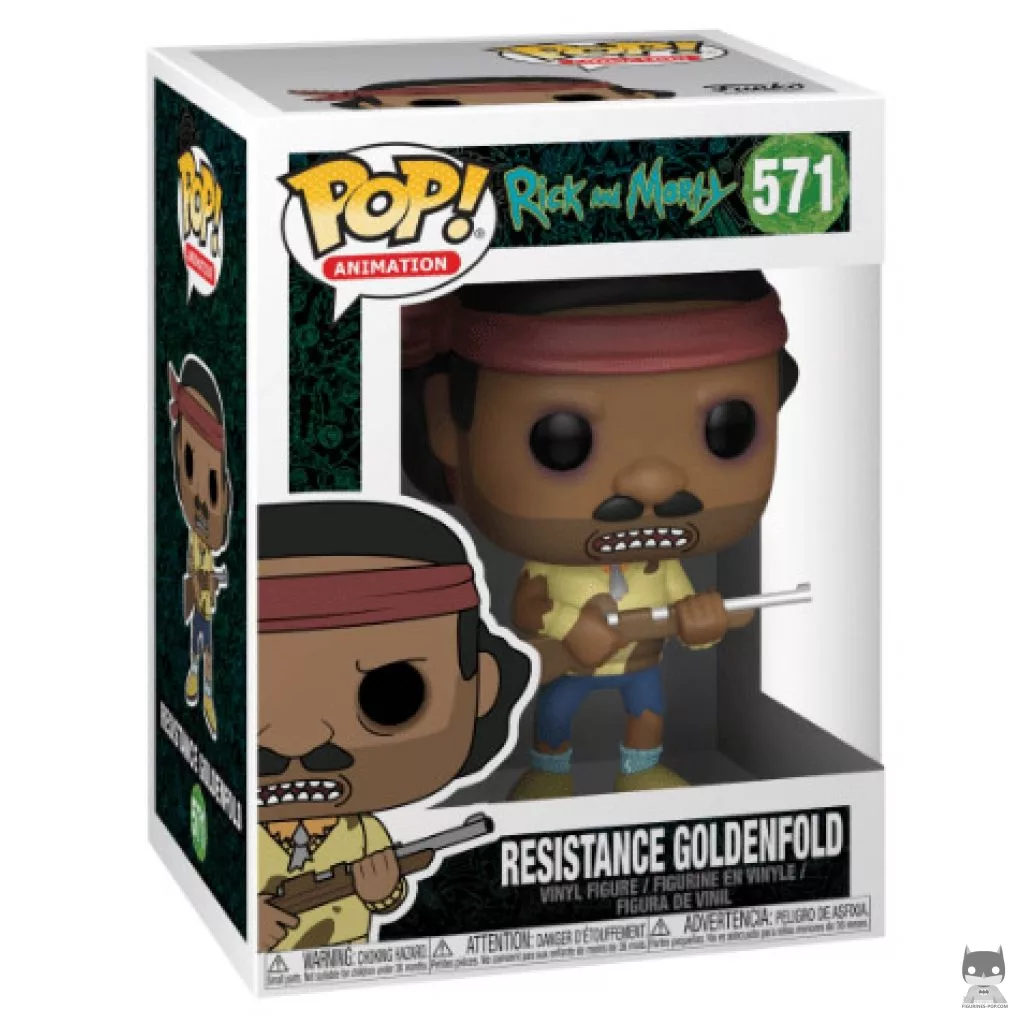 Resistance Goldenfold Funko Pop! figure in its box