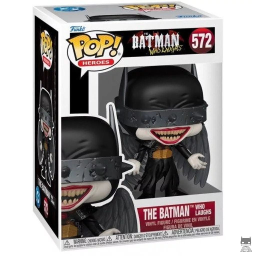 Batman who Laughs Funko Pop! figure in its box