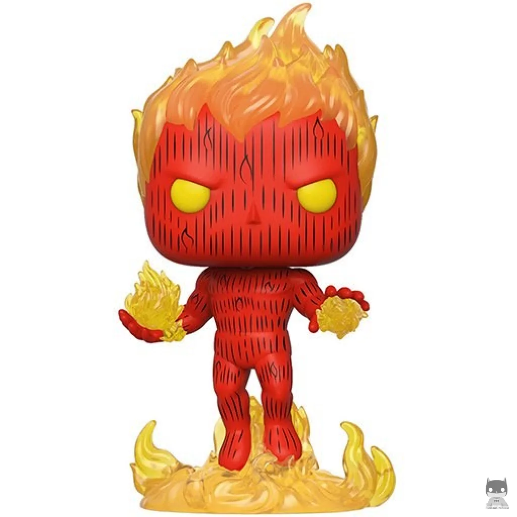 Human Torch (Translucent) Funko Pop! figure (Fantastic Four)