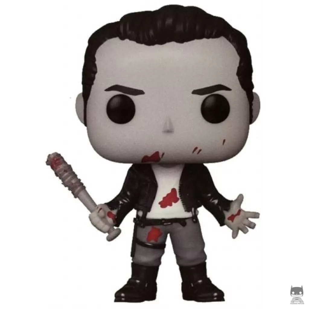 Negan clean shaven (Black & White) Funko Pop! figure (The Walking Dead)
