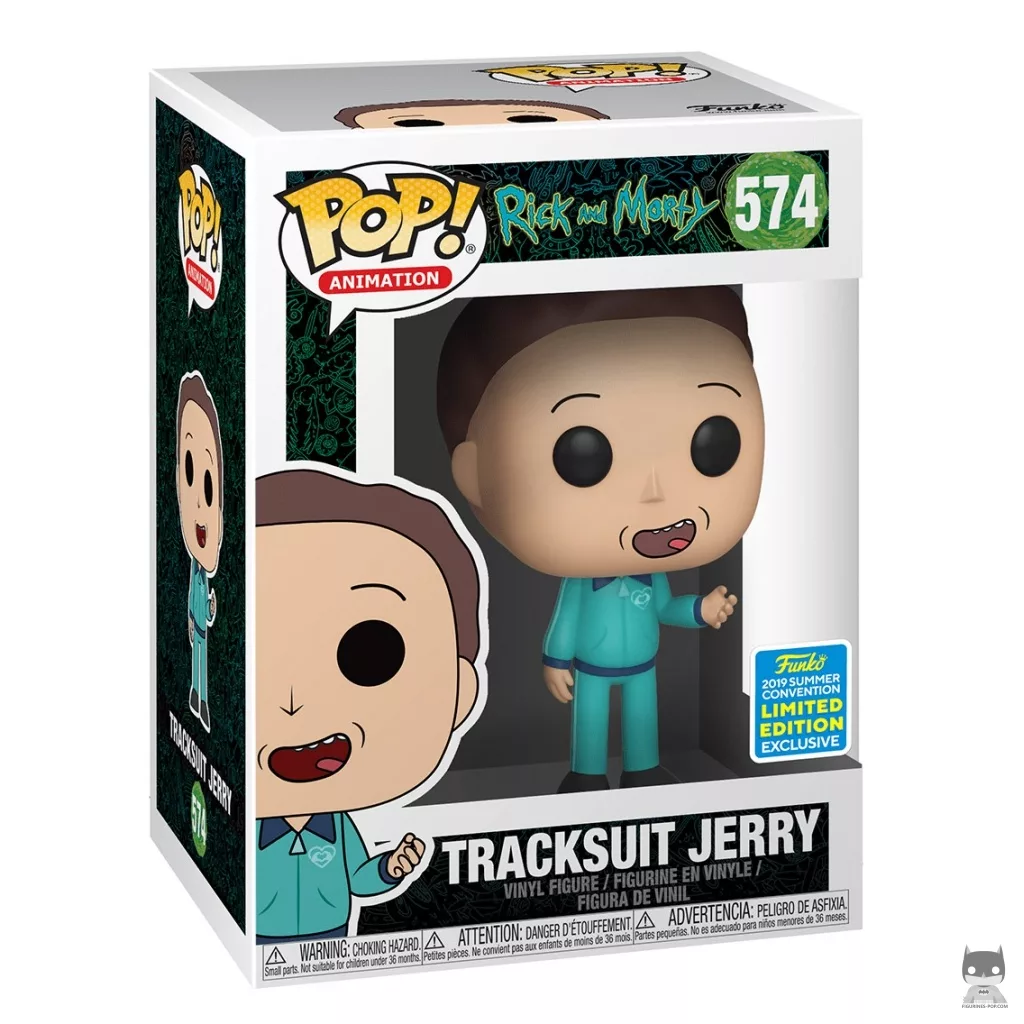 Tracksuit Jerry Funko Pop! figure in its box