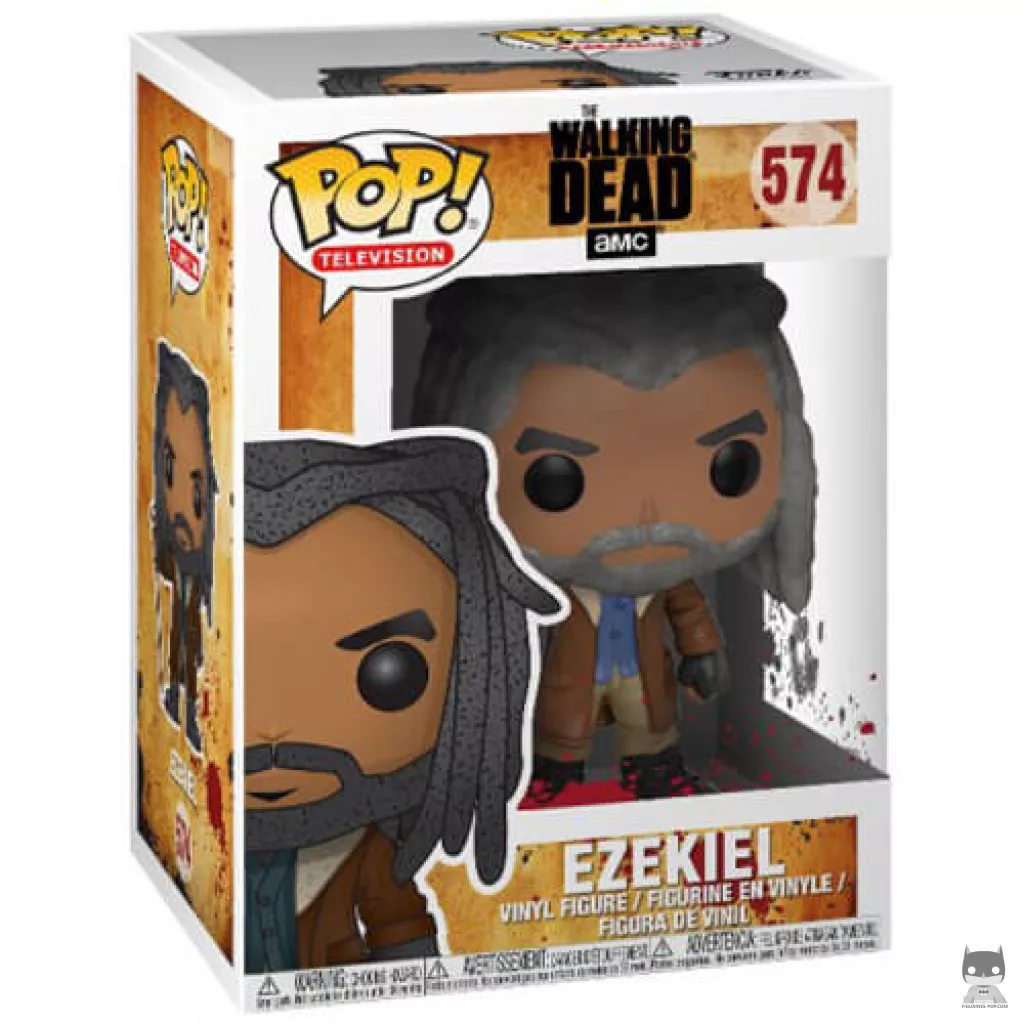 Ezekiel Funko Pop! figure in its box