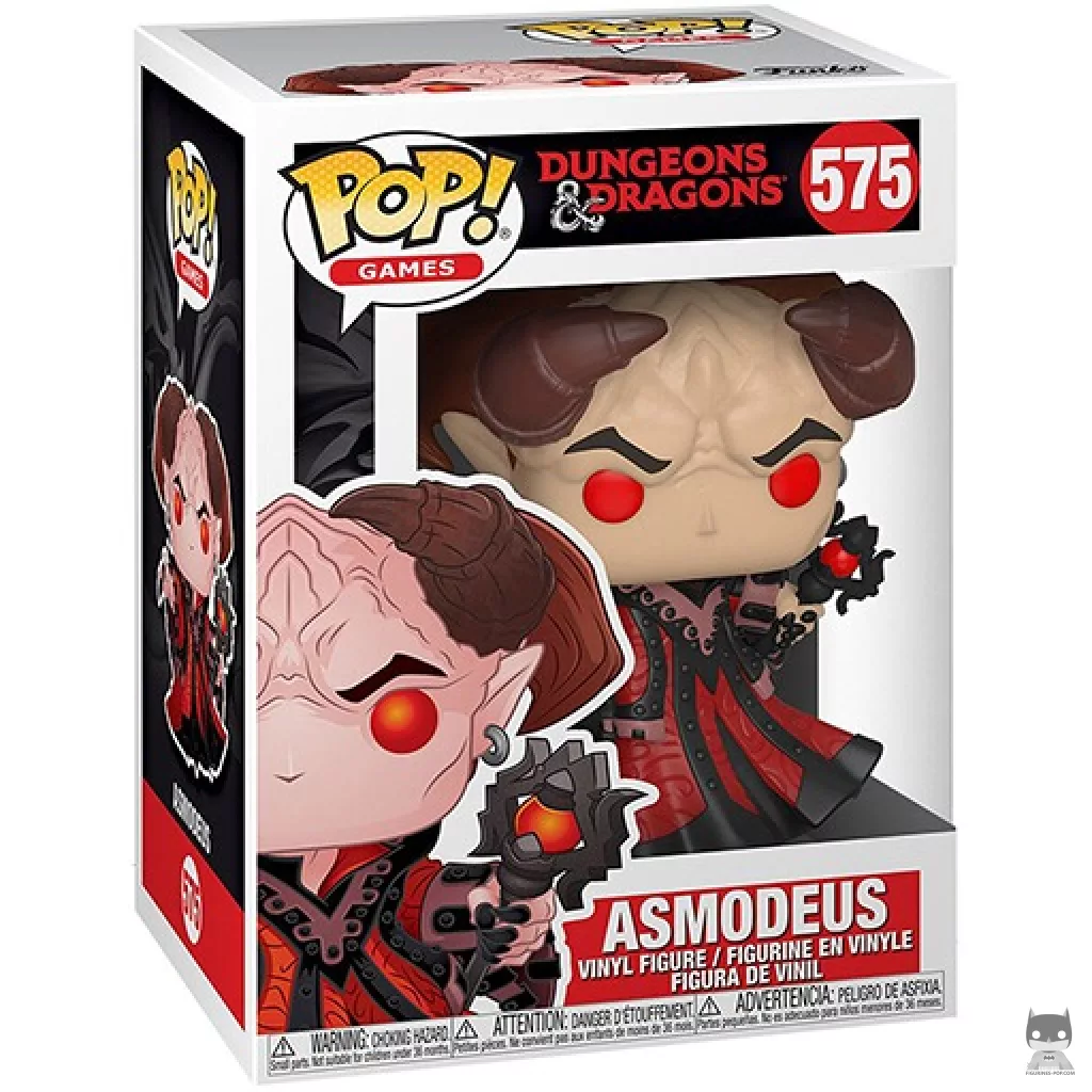 Asmodeus Funko Pop! figure in its box