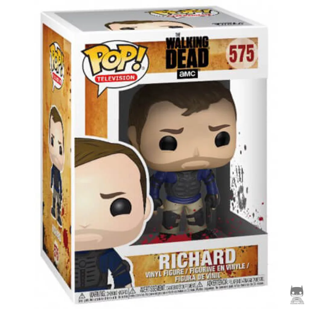 Richard Funko Pop! figure in its box