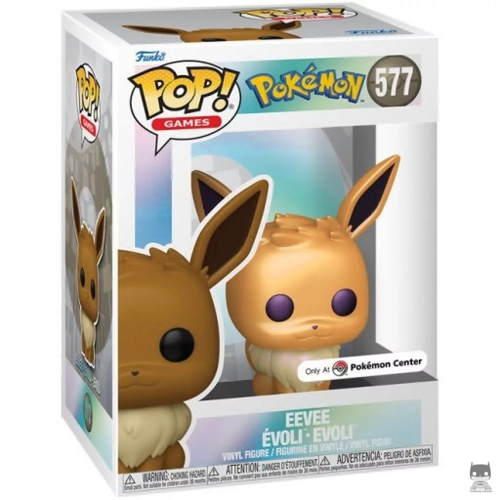 Eevee (Pearlescent) Funko Pop! figure in its box