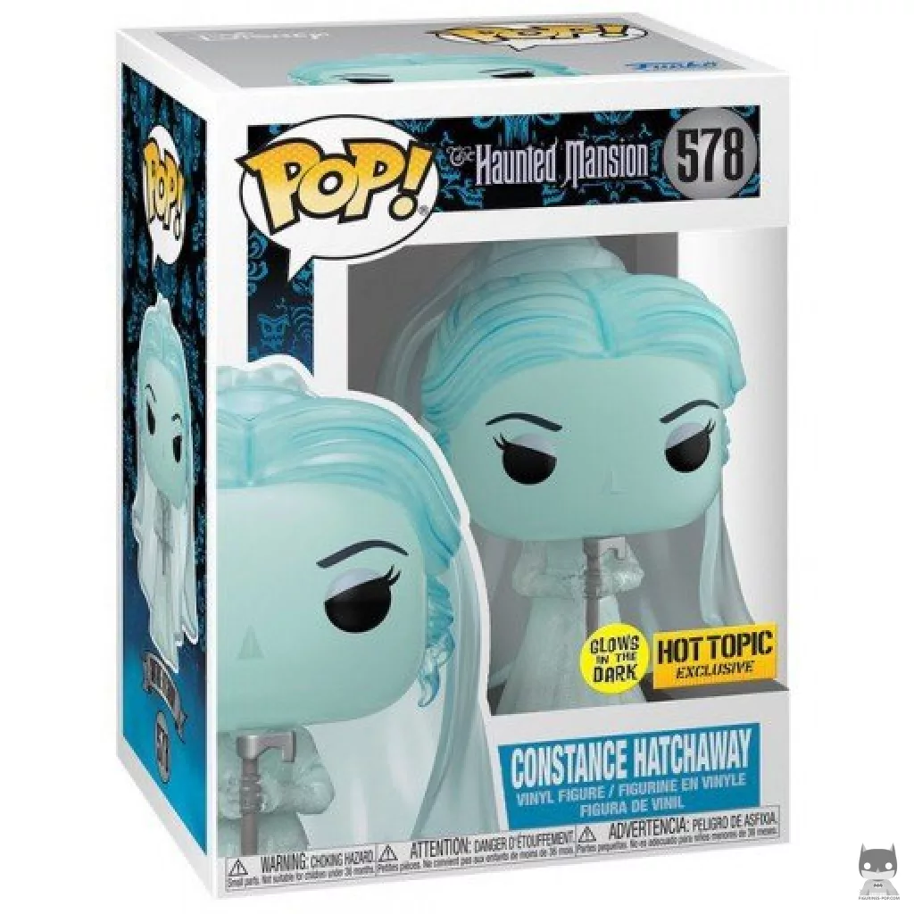 Constance Hatchaway (Glow In The Dark & Translucent) Funko Pop! figure in its box