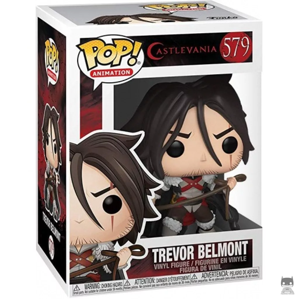 Trevor Belmont Funko Pop! figure in its box