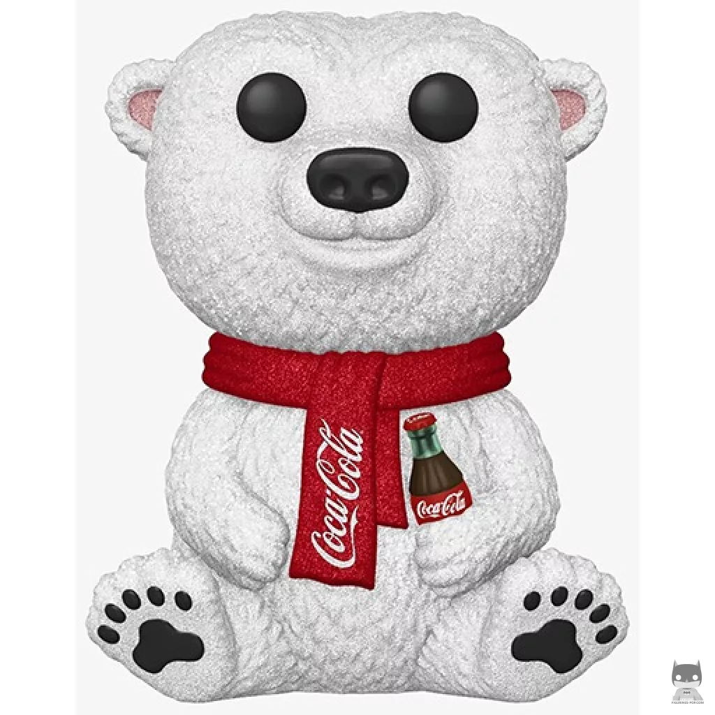 Coca-Cola Polar Bear (Diamond Glitter) Funko Pop! figure (Ad Icons)