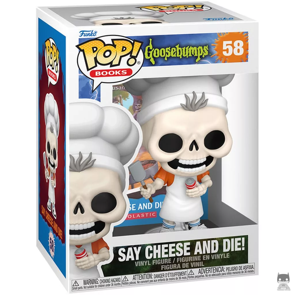 Say Cheese and Die! Funko Pop! figure in its box