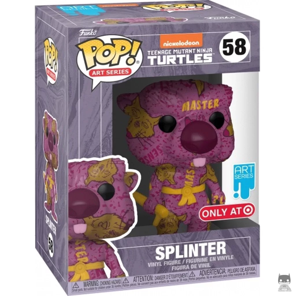 Splinter Funko Pop! figure in its box